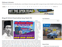 Tablet Screenshot of pahlawanindonesia.com